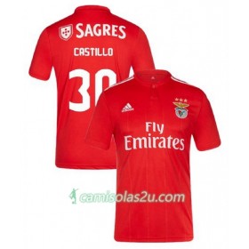 Camisolas de Futebol Benfica Nicolas Castillo 30 Equipamento Principal 2018/19 Manga Curta